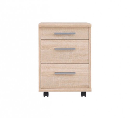 Тумба под стол KON 3S Офис лайн Гербор дуб Сонома